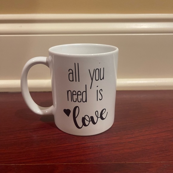 All You Need is Love Coffee Mug - Picture 1 of 4